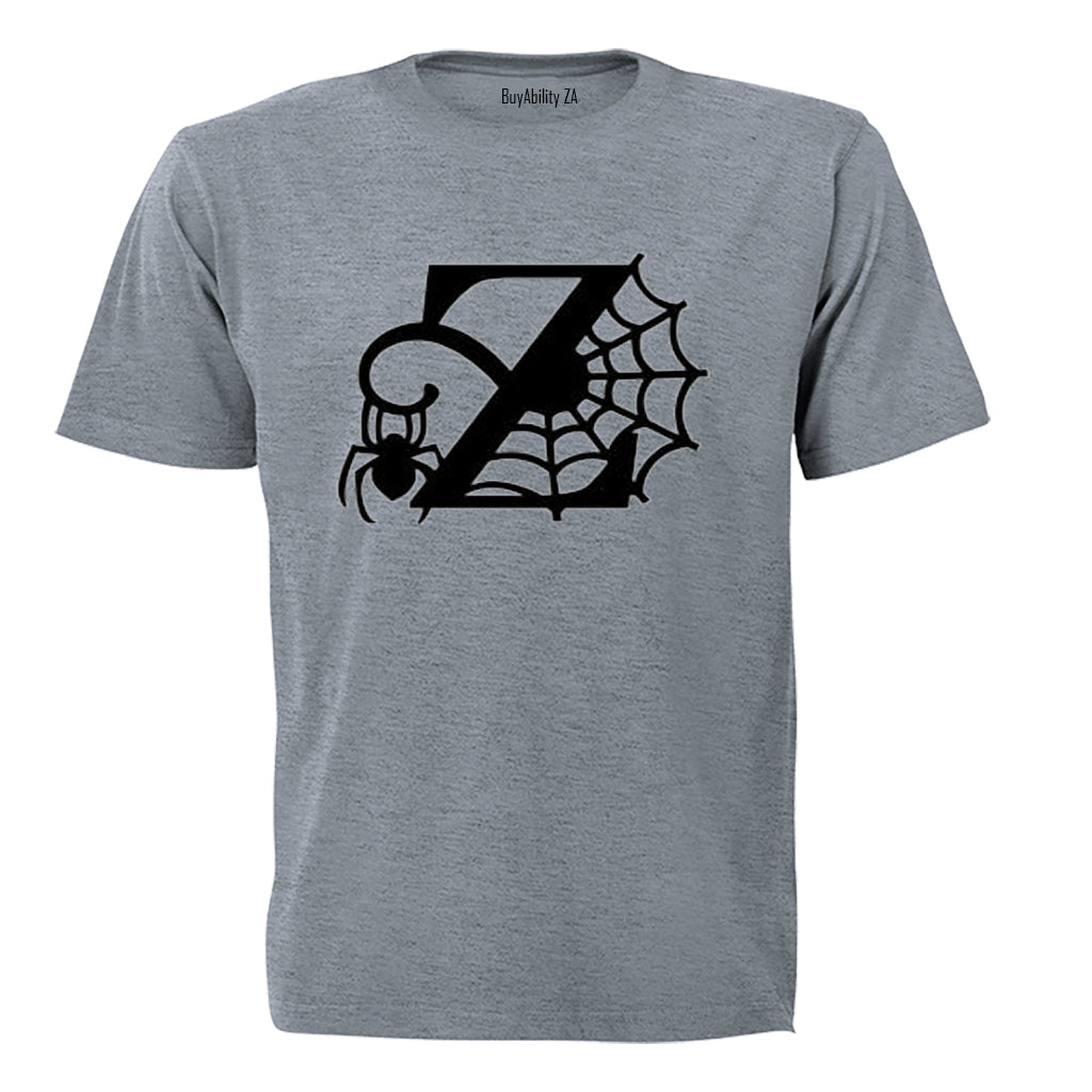 Z - Halloween Spiderweb - Kids T-Shirt