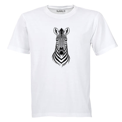 Zebra Gaze - Adults - T-Shirt - BuyAbility South Africa