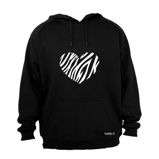 Zebra Heart - Hoodie