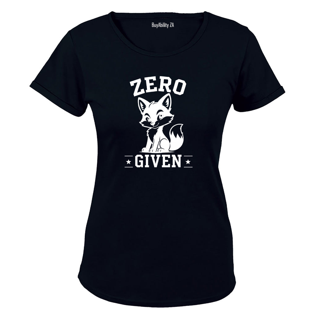 Zero Fox Given - Ladies - T-Shirt - BuyAbility South Africa