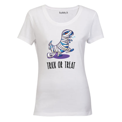 Zombie Dinosaur - Halloween - Ladies - T-Shirt