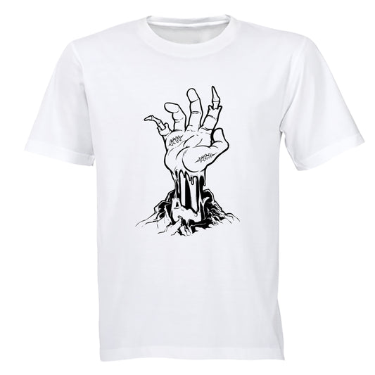 Zombie Hand Escape - Halloween - Adults - T-Shirt - BuyAbility South Africa