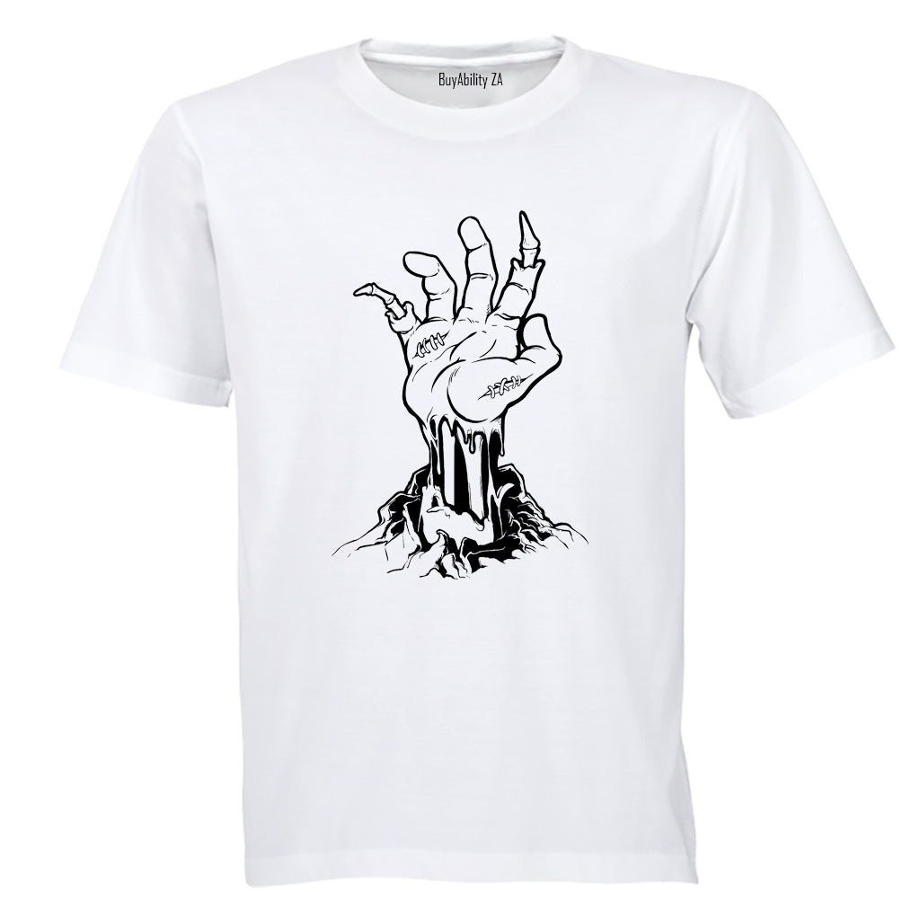 Zombie Hand Escape - Halloween - Adults - T-Shirt
