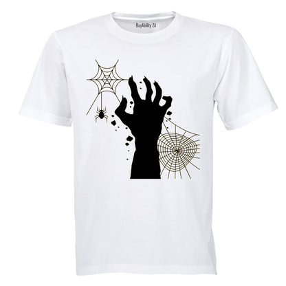 Zombie Hand & Spiders - Adults - T-Shirt