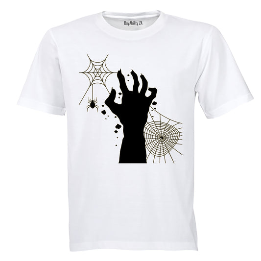 Zombie Hand & Spiders - Adults - T-Shirt