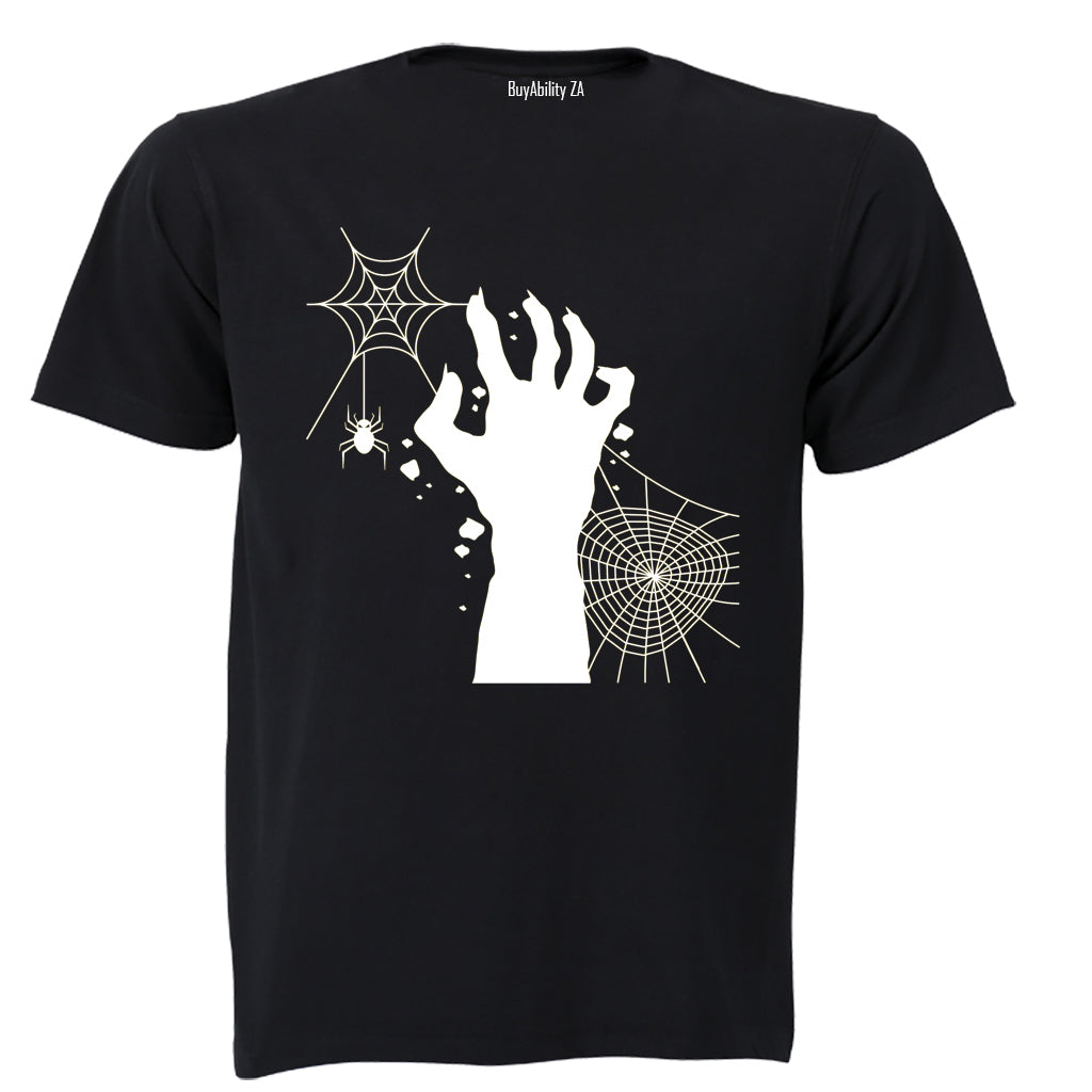 Zombie Hand & Spiders - Kids T-Shirt - BuyAbility
