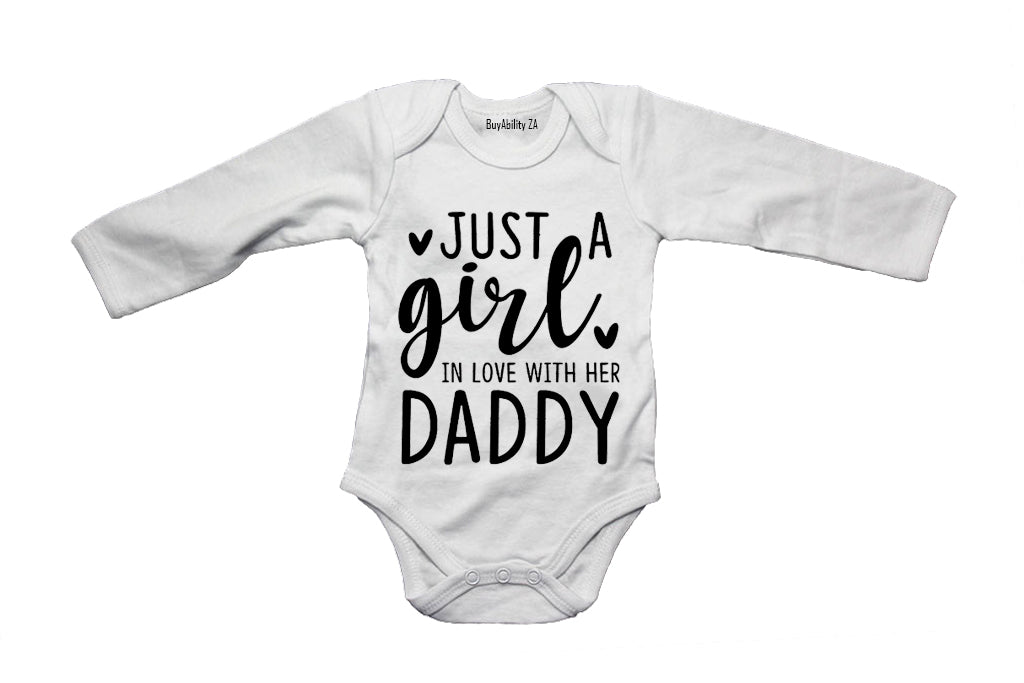 A Girl in Love with her Daddy - Baby Grow