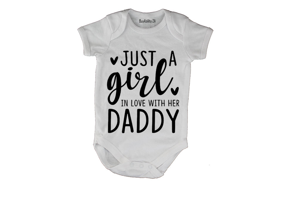 A Girl in Love with her Daddy - Baby Grow