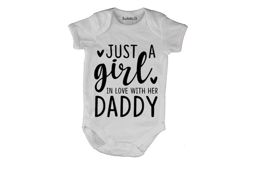 A Girl in Love with her Daddy - Baby Grow