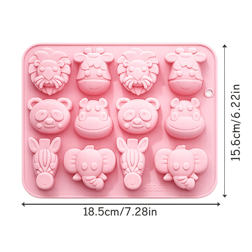 Silicone Animal Face Mould