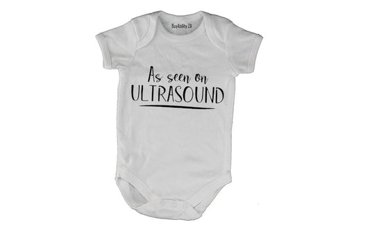 As Seen on Ultrasound - Baby Grow