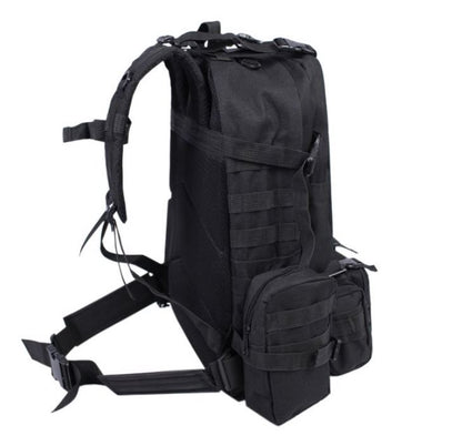 Black 50L Tactical Military Backpack - BuyAbility