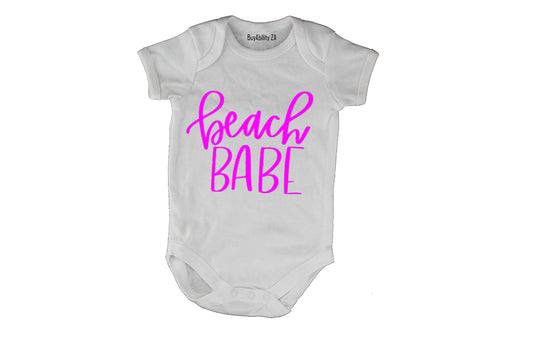 Beach Babe - Baby Grow - BuyAbility