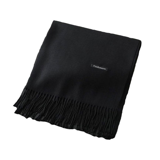 Black Cashmere Scarf