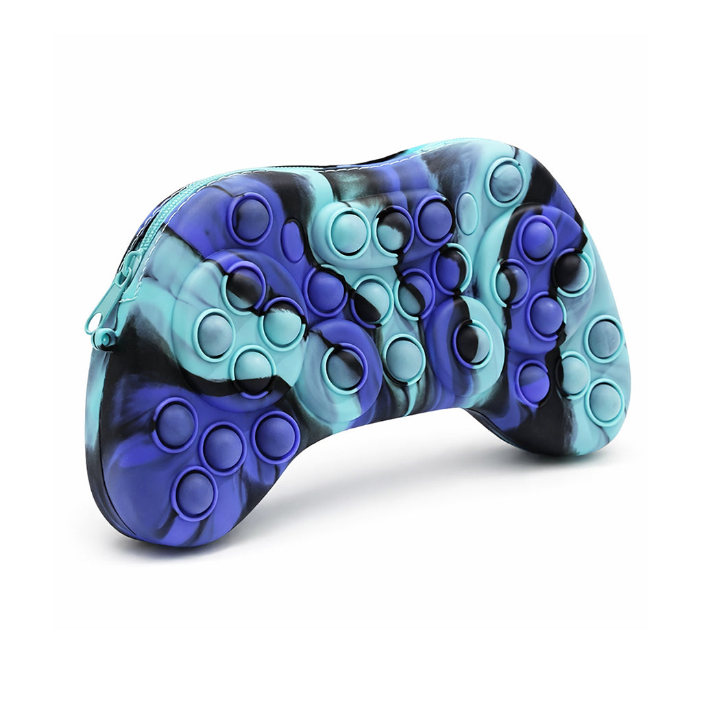 Blue Pop-It Game Controller Pencil Case - BuyAbility