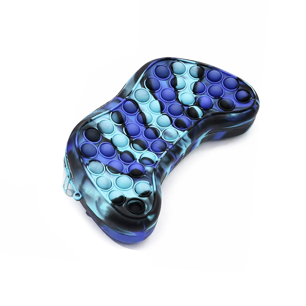 Blue Pop-It Game Controller Pencil Case - BuyAbility