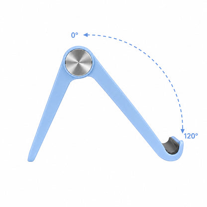 Adjustable Foldable Device Stand - Blue