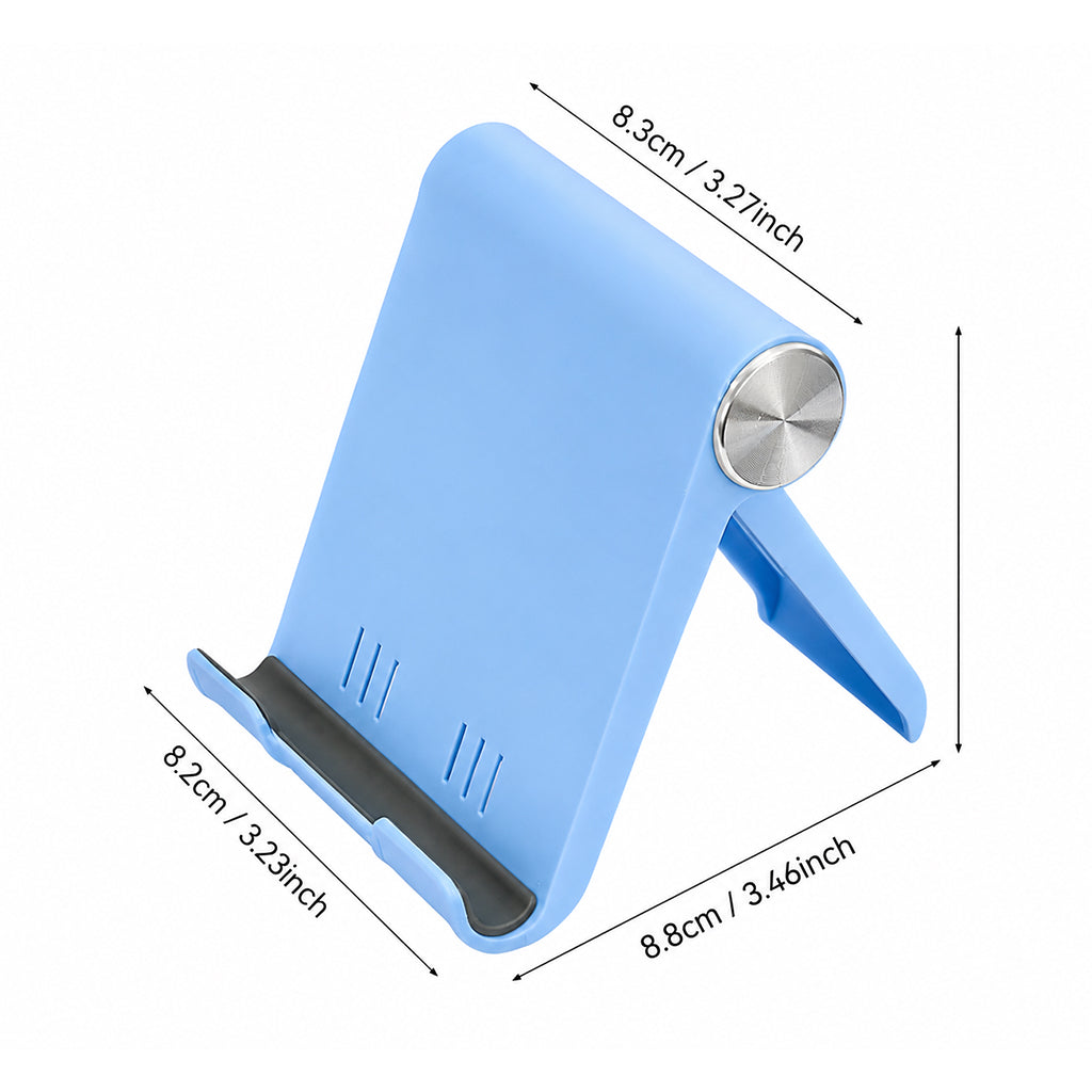 Adjustable Foldable Device Stand - Blue