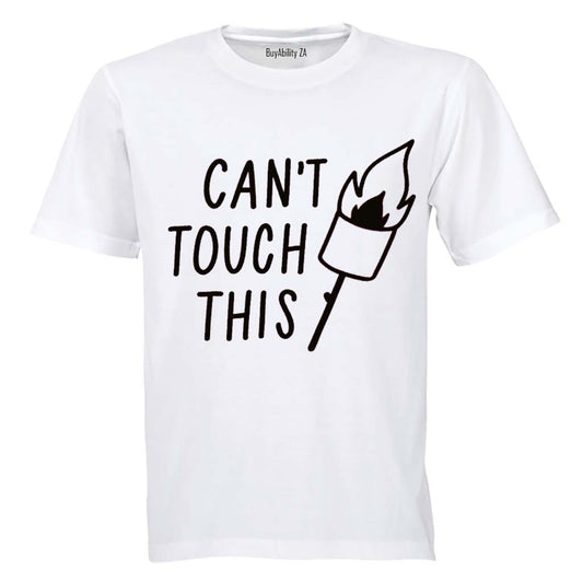 Can't Touch This - Camping Inspired - Kids T-Shirt - BuyAbility