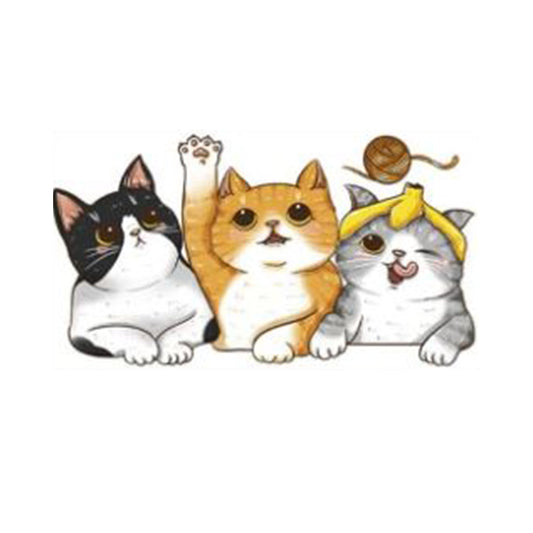 Cats- Glow In The Dark Switch Wall Sticker