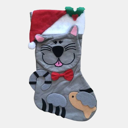 Cat Christmas Stocking