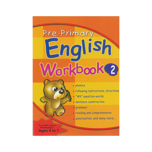 Pre-Primary English Workbook 2