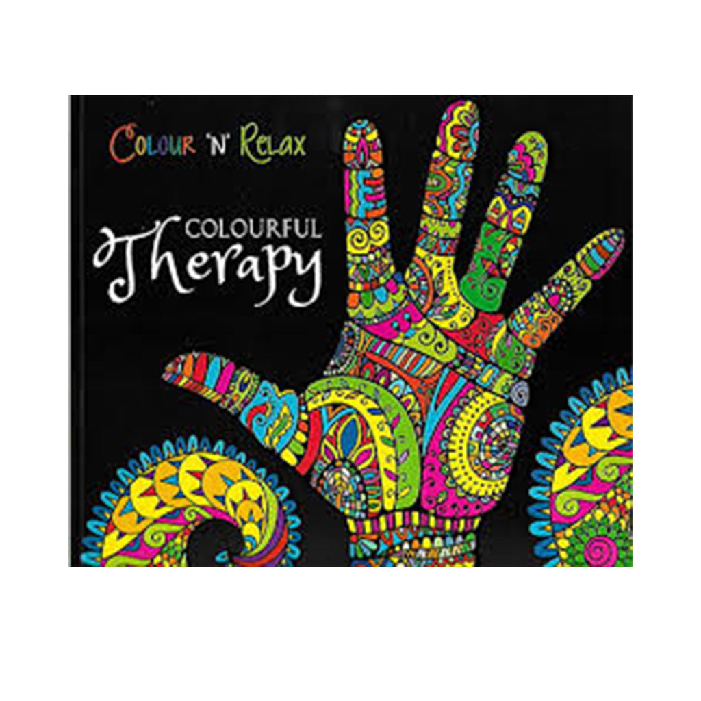 Colourful Therapy - Adult Colouring Book