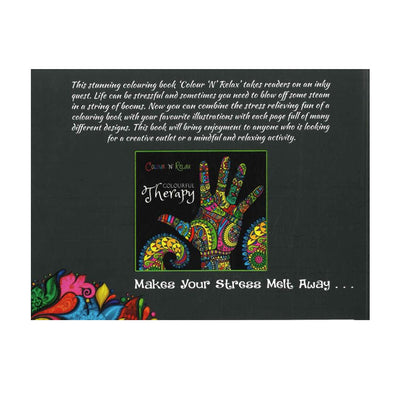 Colourful Therapy - Adult Colouring Book
