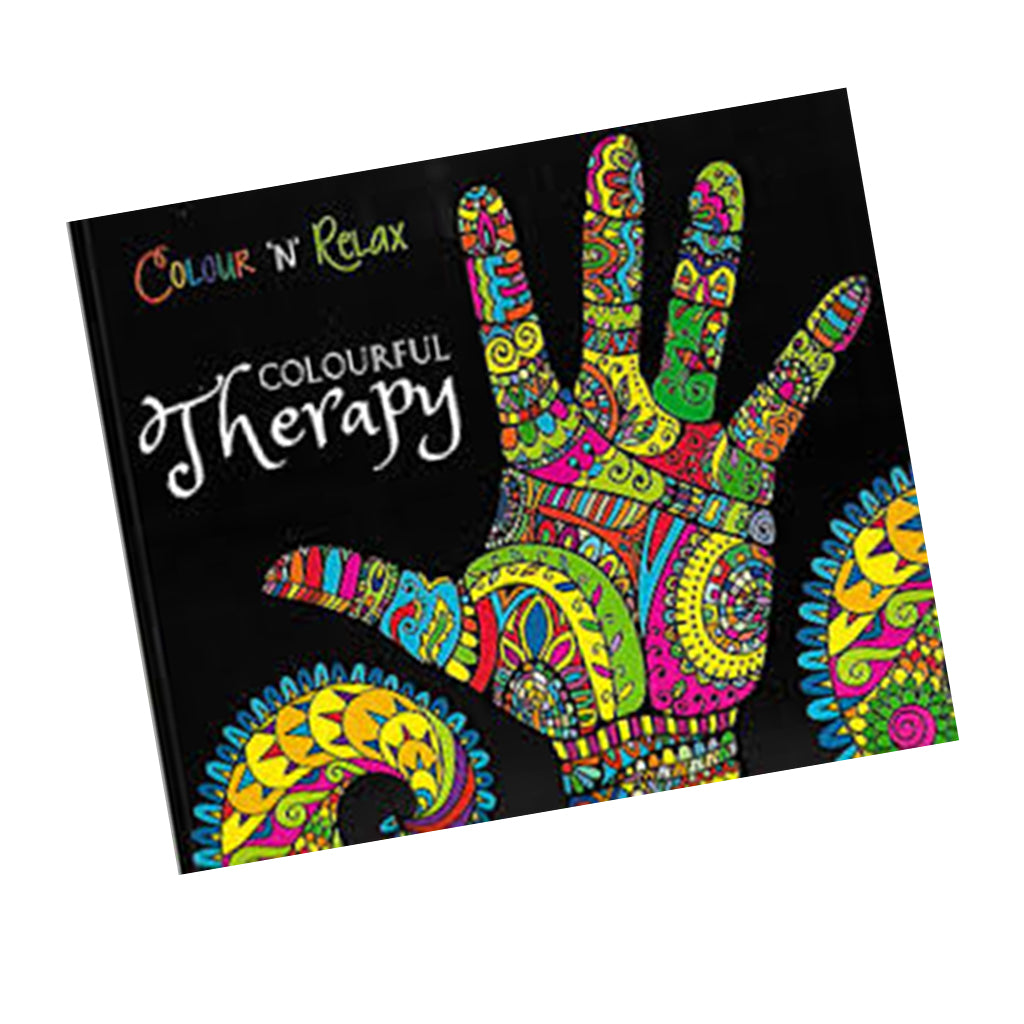 Colourful Therapy - Adult Colouring Book