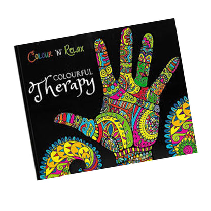 Colourful Therapy - Adult Colouring Book