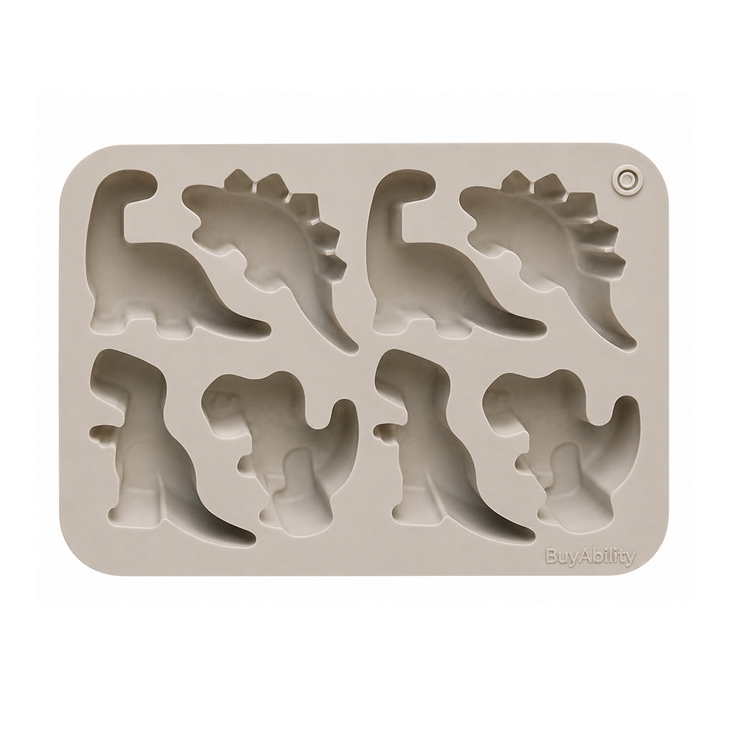 Dinosaur Silicone Mould - Brown