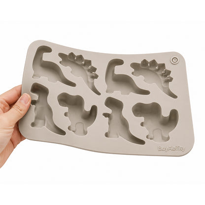 Dinosaur Silicone Mould - Brown
