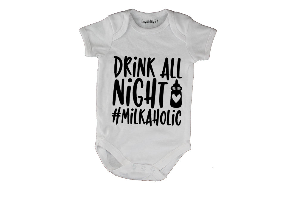 Drink All Night - Baby Grow