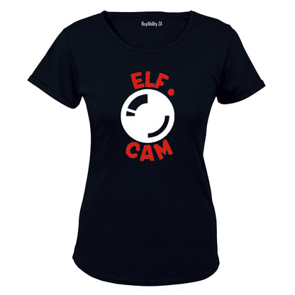 Christmas Elf Cam - Ladies - T-Shirt