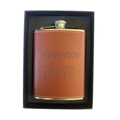 Fathers Day Gift - Fatherhood Hip Flask