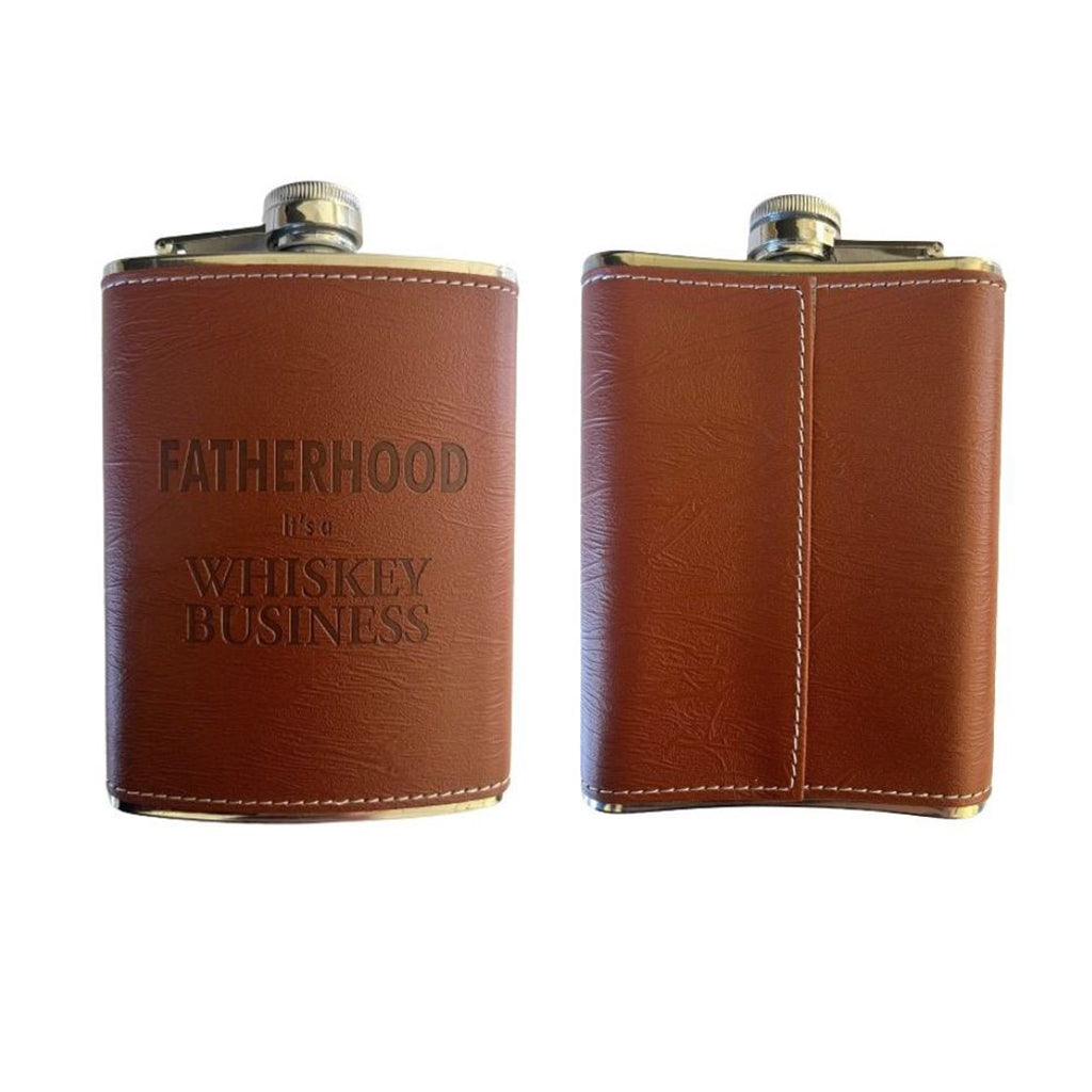 Fathers Day Gift - Fatherhood Hip Flask