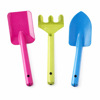 Kids Metal Gardening Tool Set - 3 Pieces