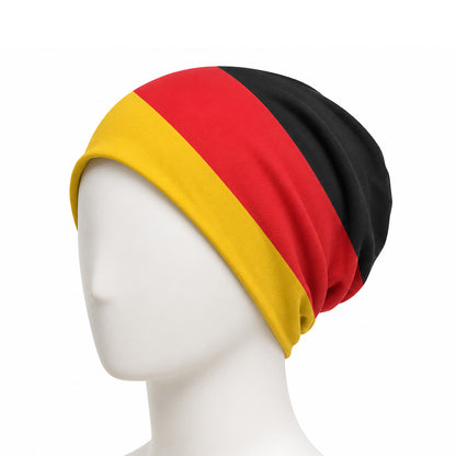 Germany - German Flag Polyester Beanie Hat - BuyAbility