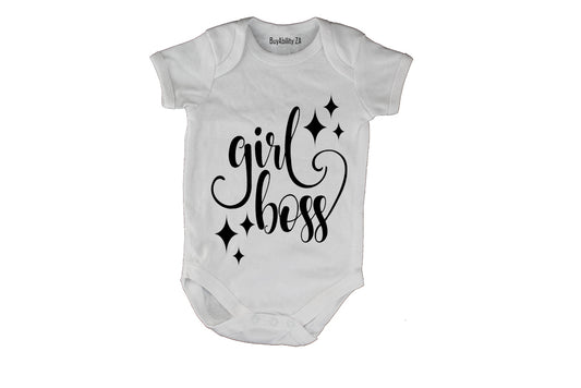 Girl Boss - Baby Grow - Baby Grow