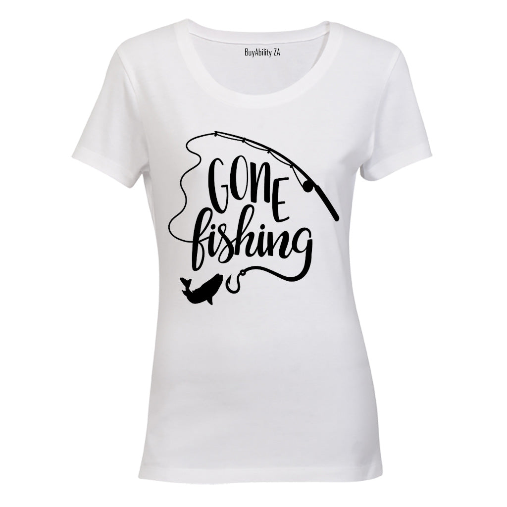Gone Fishing - Ladies - T-Shirt