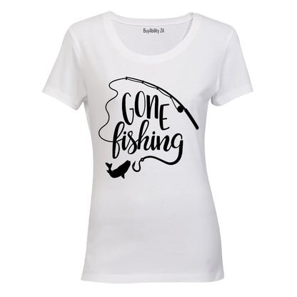 Gone Fishing - Ladies - T-Shirt