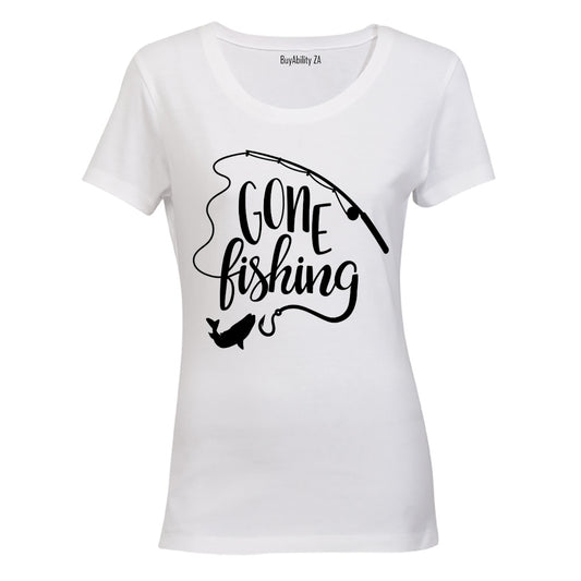 Gone Fishing - Ladies - T-Shirt