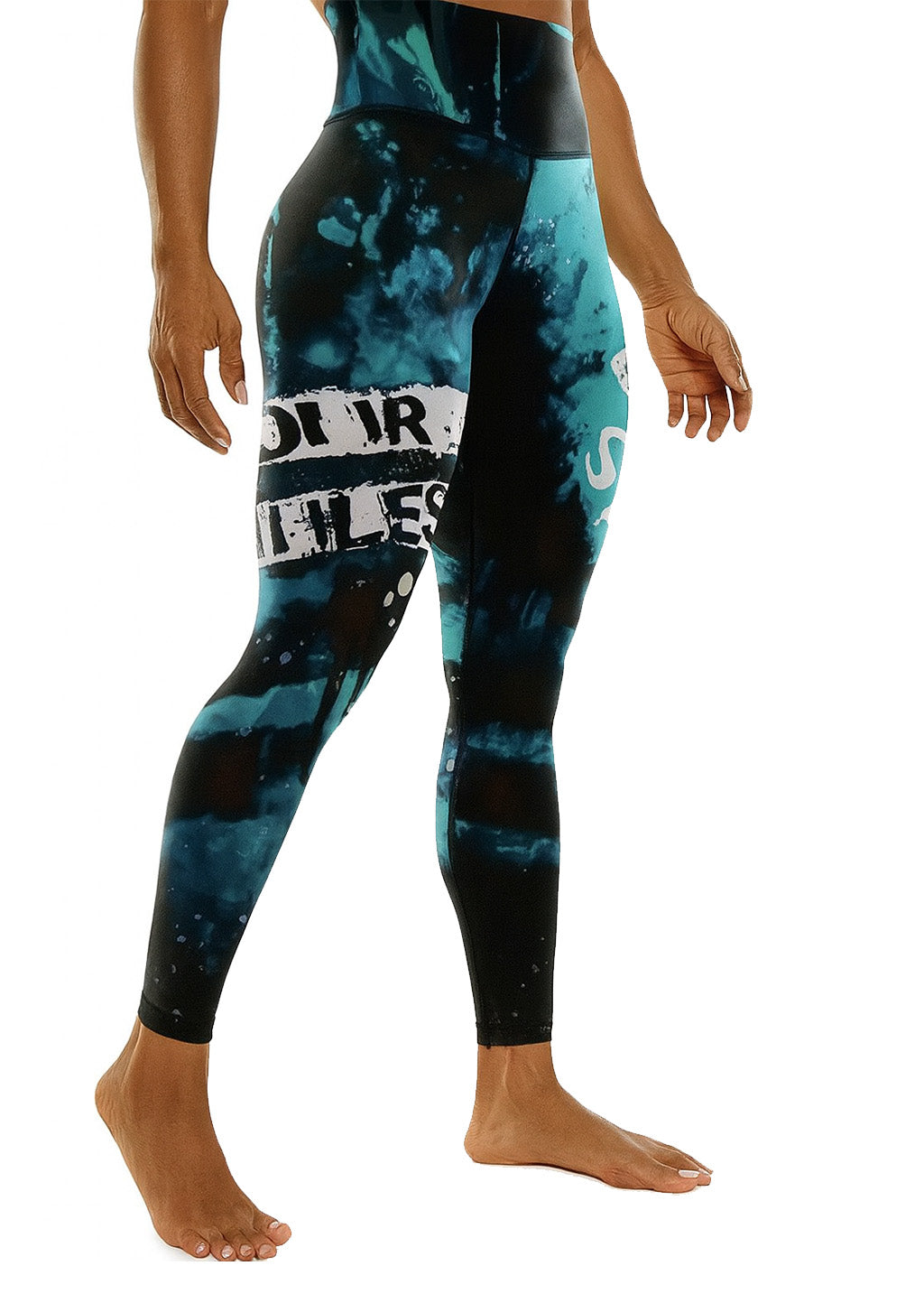 BuyAbility Active Lifestyle High-Waist Graphic Print Leggings - BuyAbility South Africa