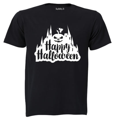Happy Halloween - Evil Pumpkin - Adults - T-Shirt