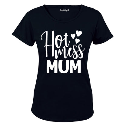 Hot Mess Mum - Ladies - T-Shirt