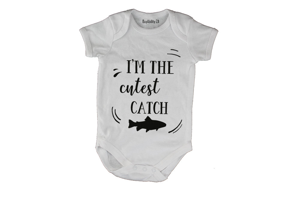 I'm the Cutest Catch! - Baby Grow