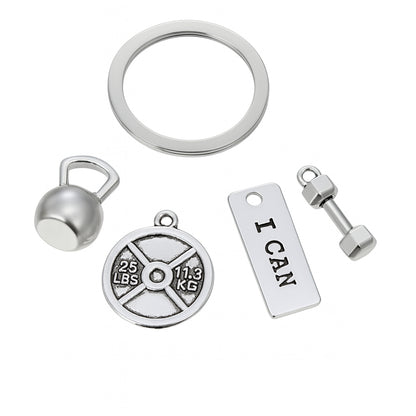 I CAN - Fitness Gym Keyring - BuyAbility
