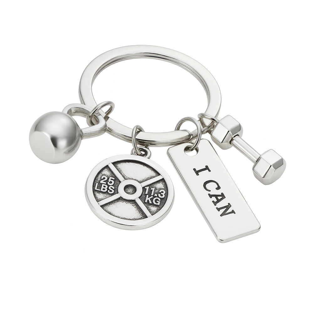 I CAN - Fitness Gym Keyring - BuyAbility