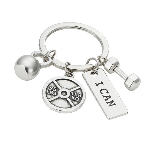 I CAN - Fitness Gym Keyring