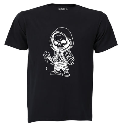 Ice-cream Skeleton - Adults - T-Shirt - BuyAbility South Africa